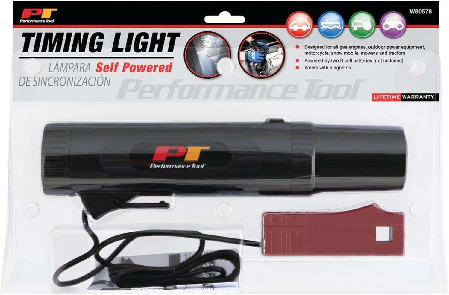 Performance Tool W80578 Self - Powered Timing Light