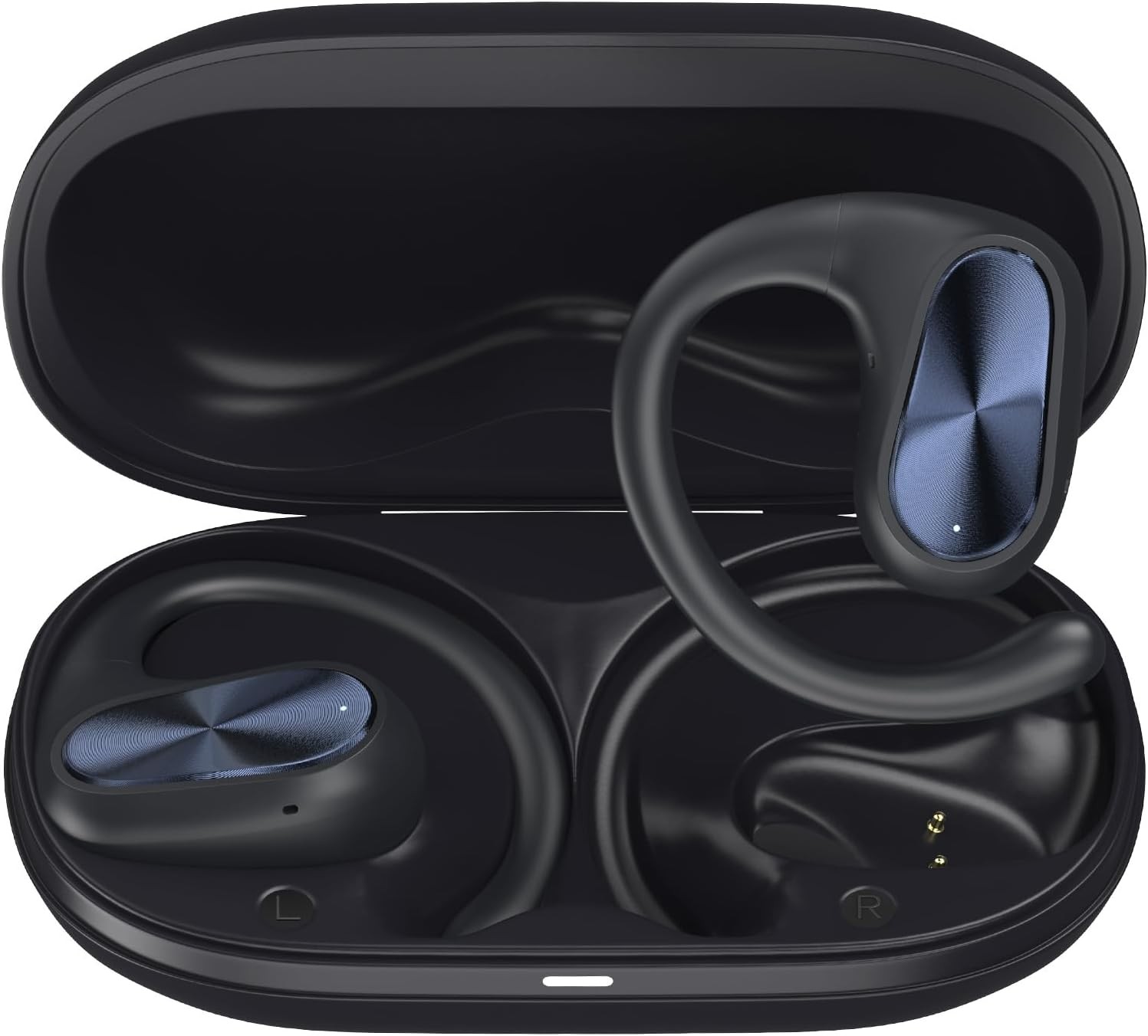 Voistek Wireless Open Ear Headphone Bluetooth 3D Sound Ear Hook TWS Earbuds