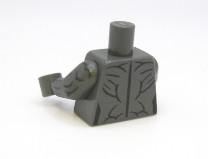 Custom printed TORSO ASSEMBLY for Minifigures using Real LEGO® bricks