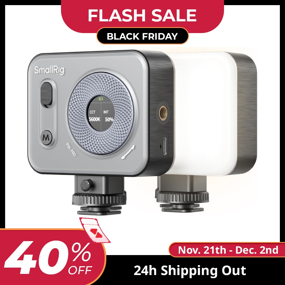 SmallRig Vibe P96 Pro Led Video Light Camera Light for Vlog 4660