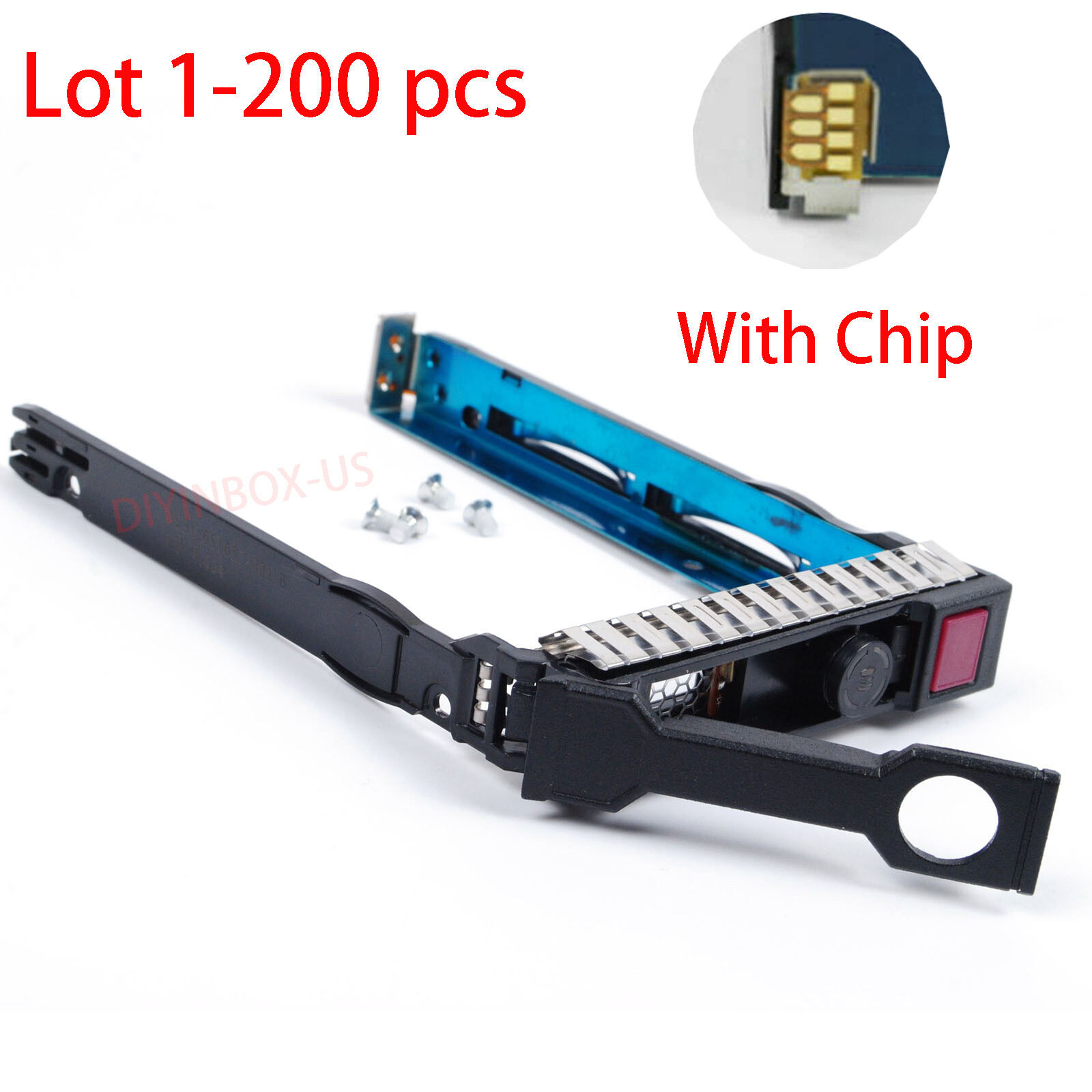 Lot HP G8 651687-001 2.5" HDD Caddy Tray 651699-001 DL380p DL360p DL160 BL460c