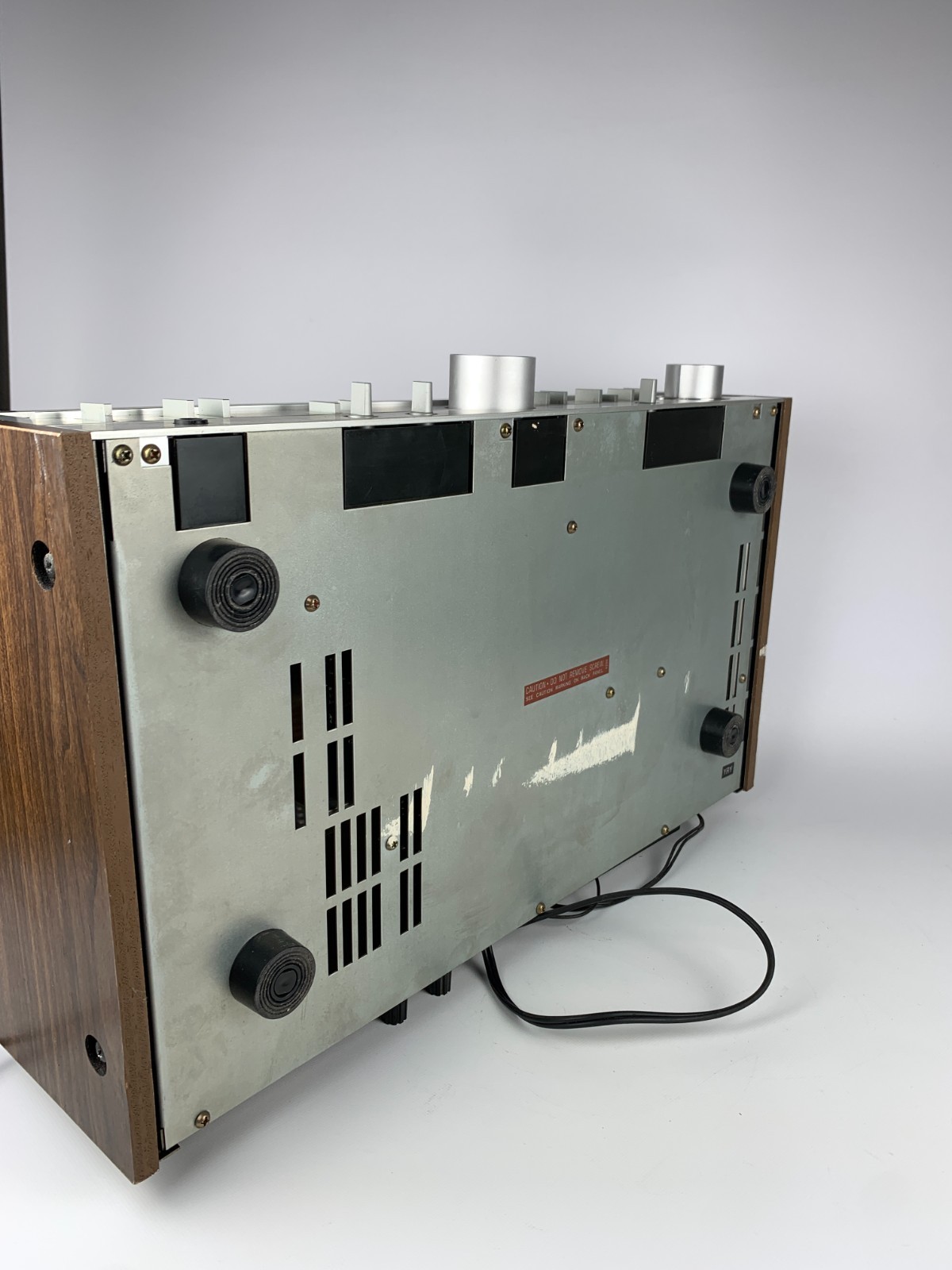 VTG Kenwood KR-710 Stereo Receiver Japan High Speed DC Servo Silver WORKS READ