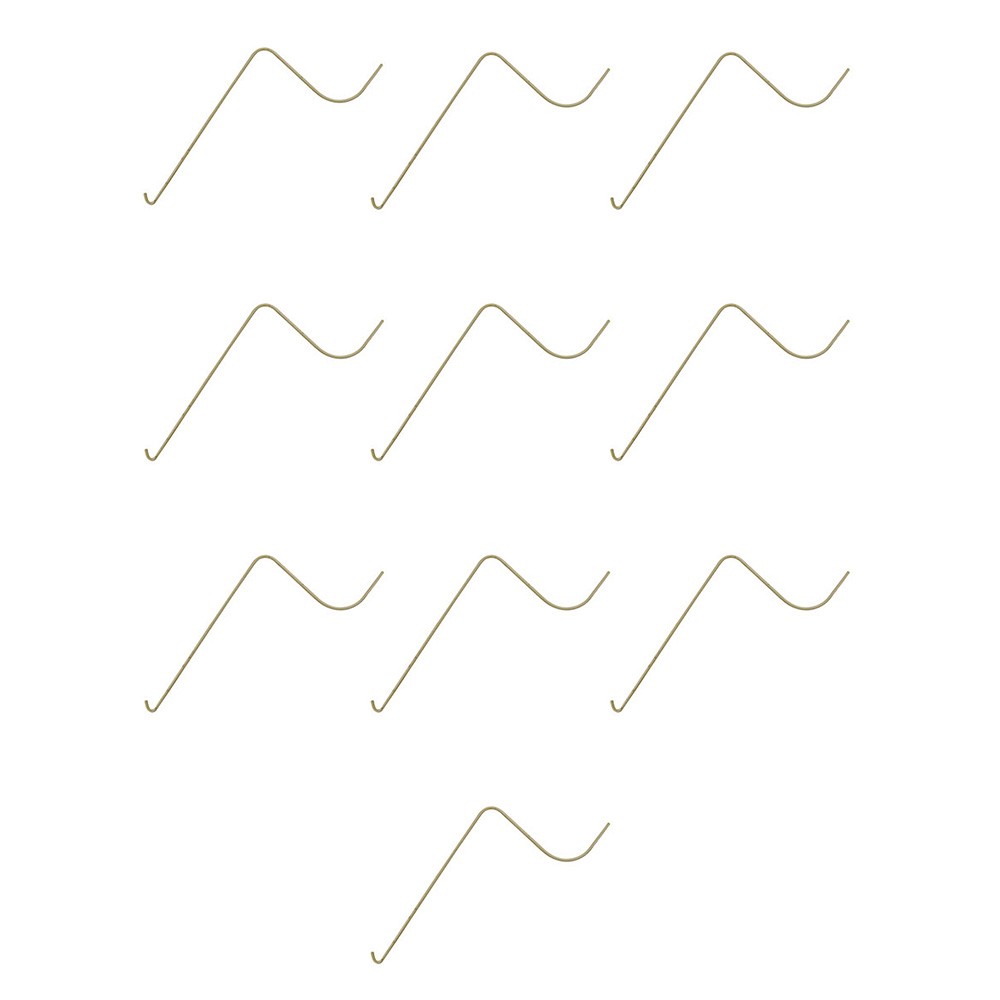 (10) Rake Teeth 115663001 Fits Vermeer WR20 WR20A WR22 WR22A WR24 WR24A