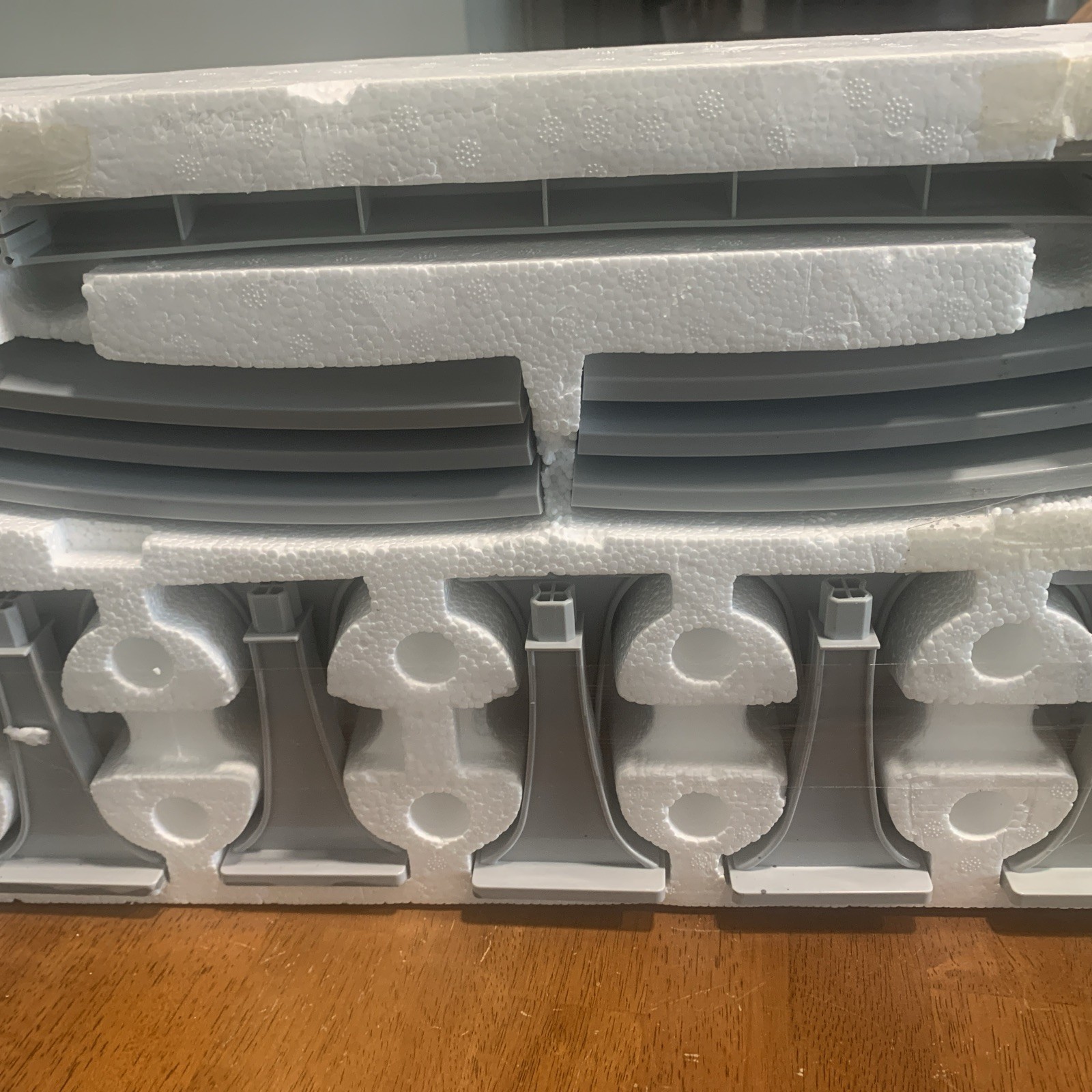 Walt Disney World Orange Line Monorail 14 FT Track Headlights & Sound Battery Op