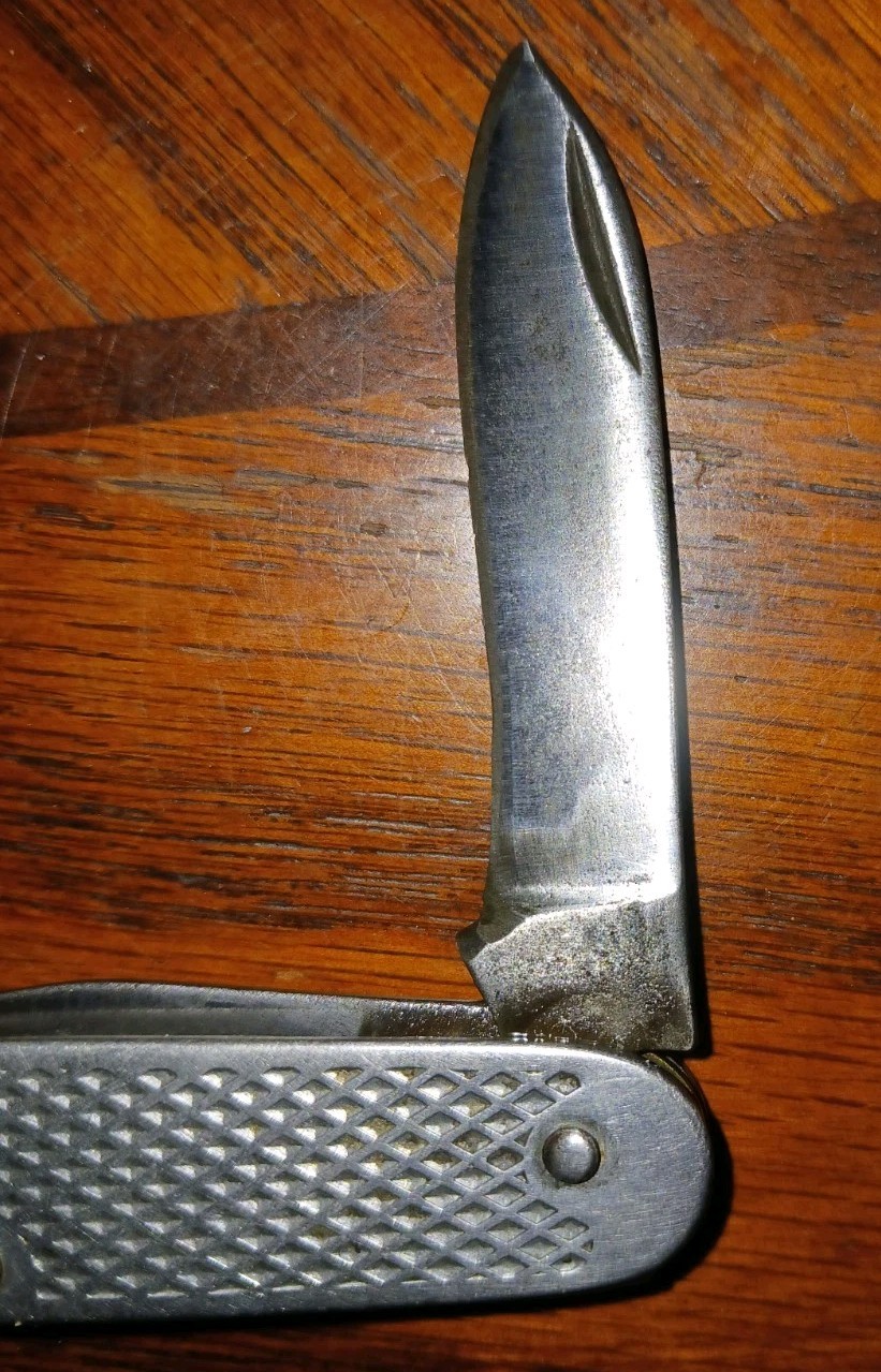 WW2 US Military 3 Blade General Purpose Pocket Knife Original WW2 Army