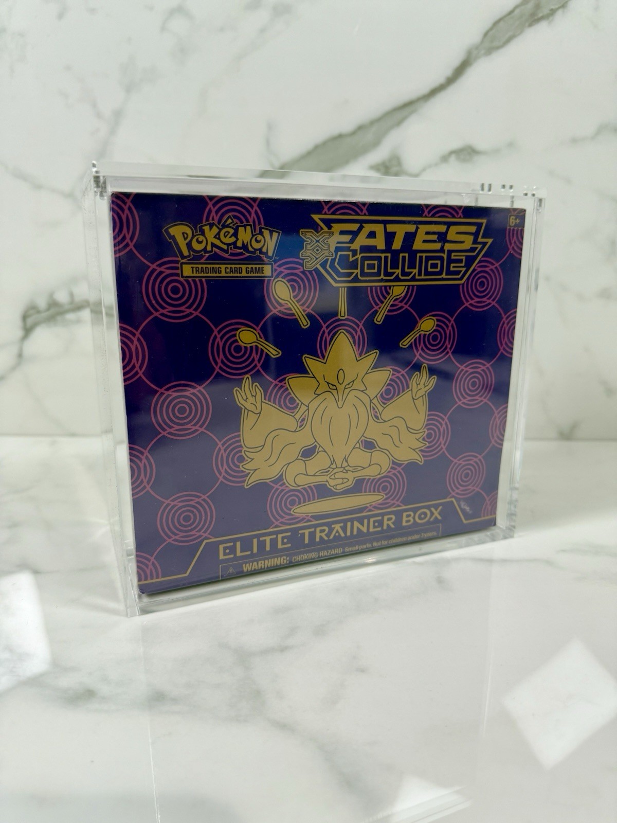 Premium Acrylic Display Case Box for Pokemon ETB Trainer Boxes UV Protection