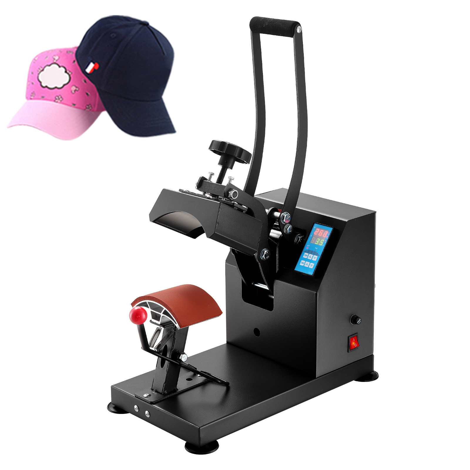 Hat Press 3.5 x 5.5 in Cap Heat Press Machine Transfer Sublimation