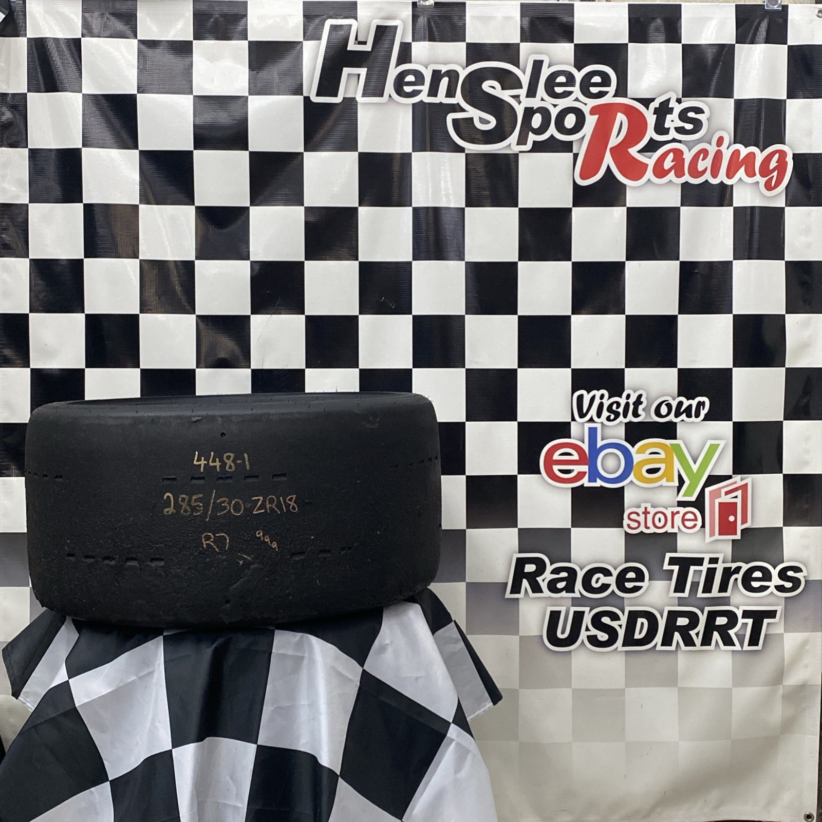 448-1 USDRRT HOOSIER DOT Road Race Tire       285/30-ZR18   R7
