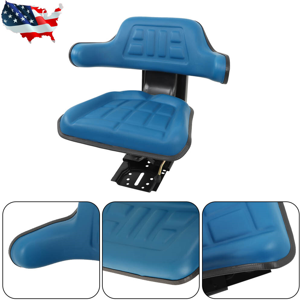 Blue Tractor Suspension Seat For Ford 2000 2600 2610 3000 4000 3600 4600 3910