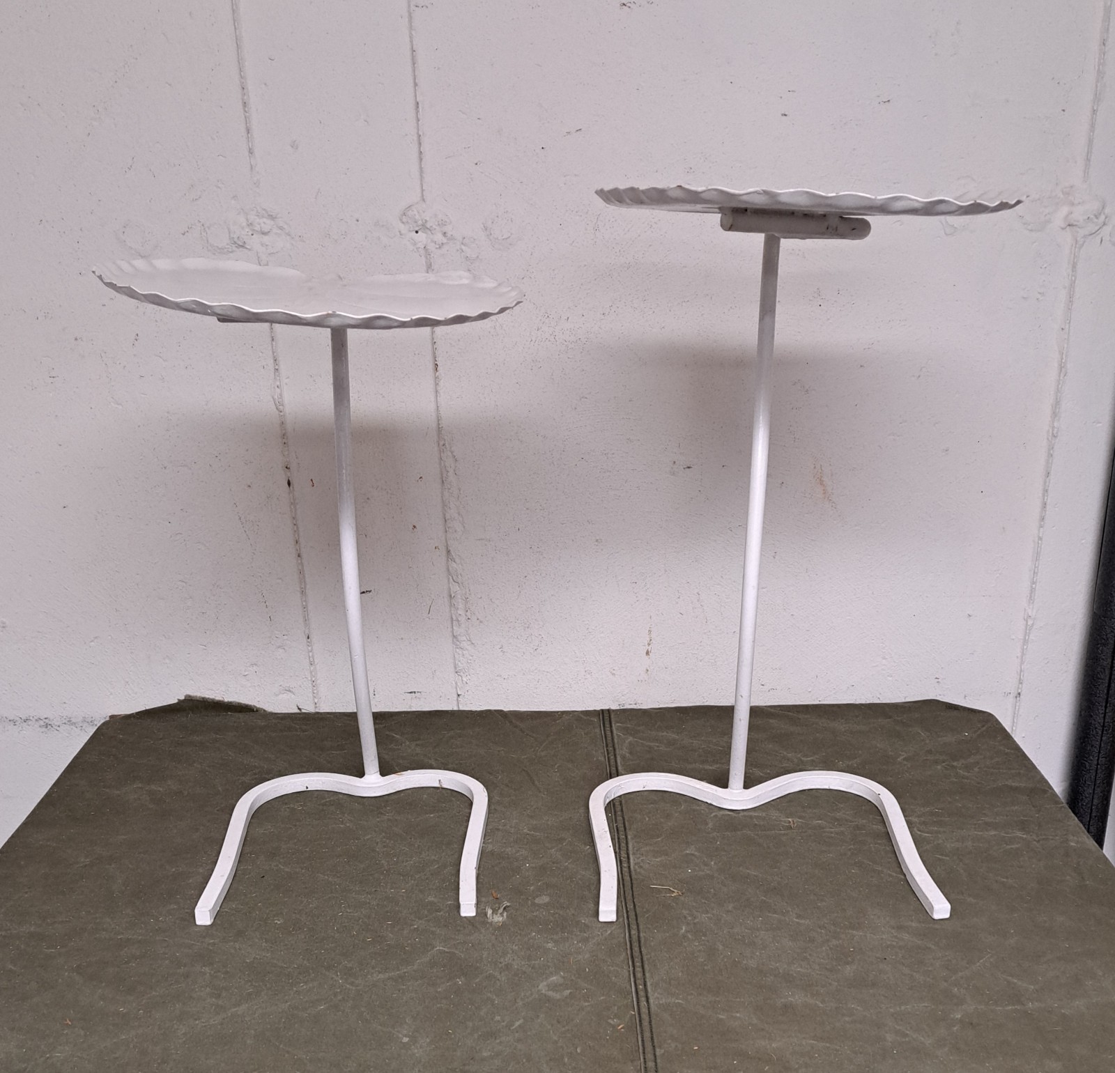 Pair of Mid Century Salterini Lily Pad Nesting Tables Set #2