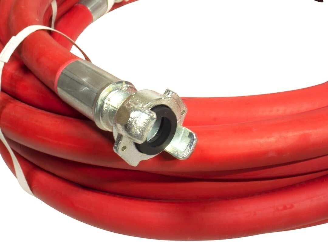 Jackhammer Rubber Air Hose Assembly with 3/4" Universal (Chicago) Couplings - 50