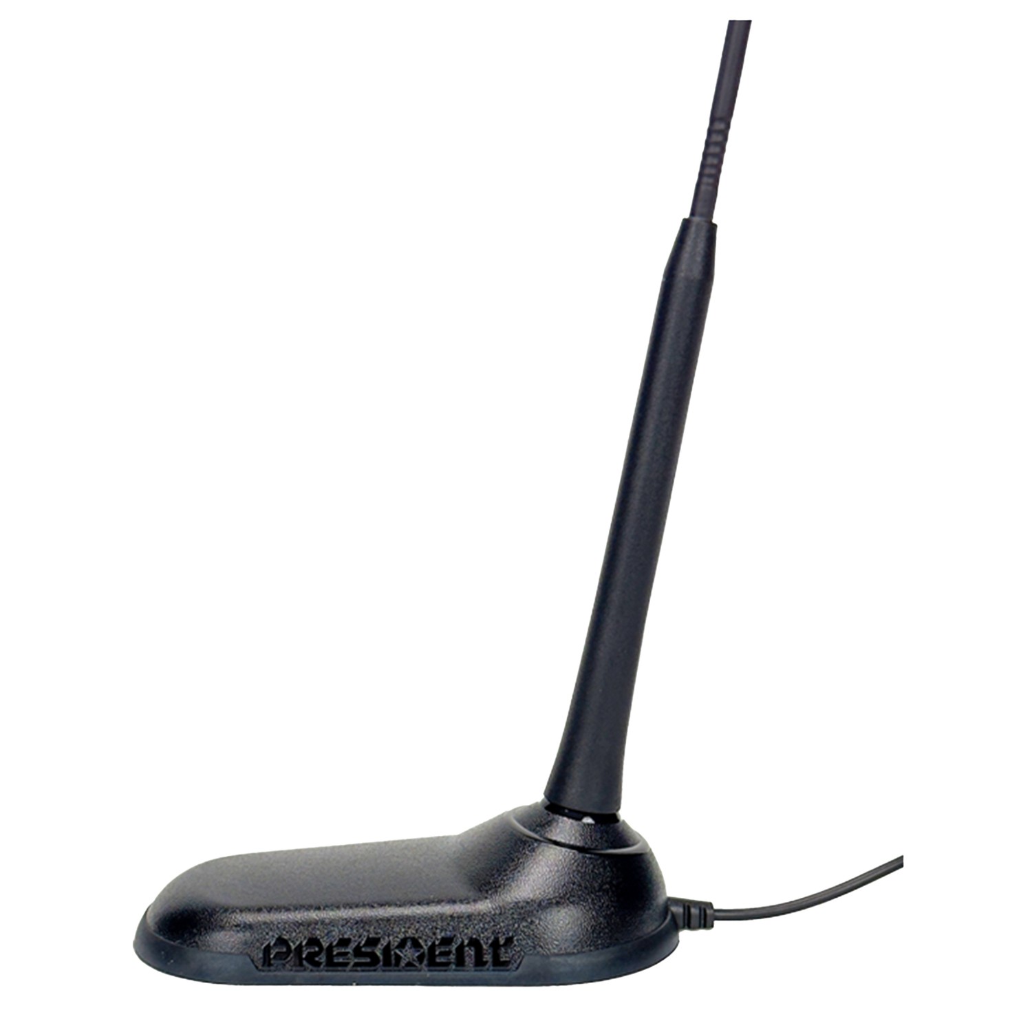 PRESIDENT VIRGINIA-F Magnetic-Mount CB Antenna with Fixed-Angle Whip