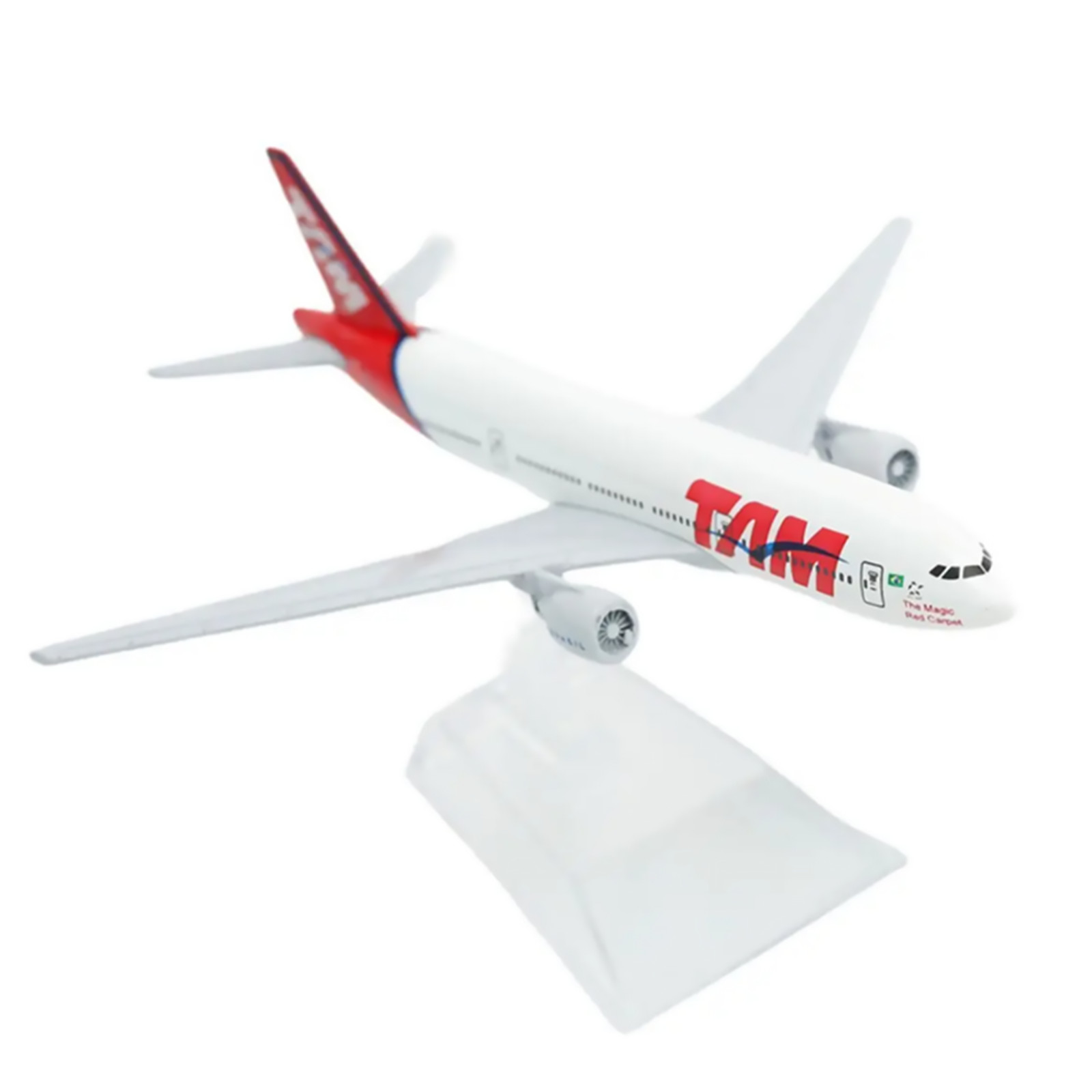 1:400 Scale 16cm Brazil TAM 777 Airplane Model Alloy Aircraft Plane Collection