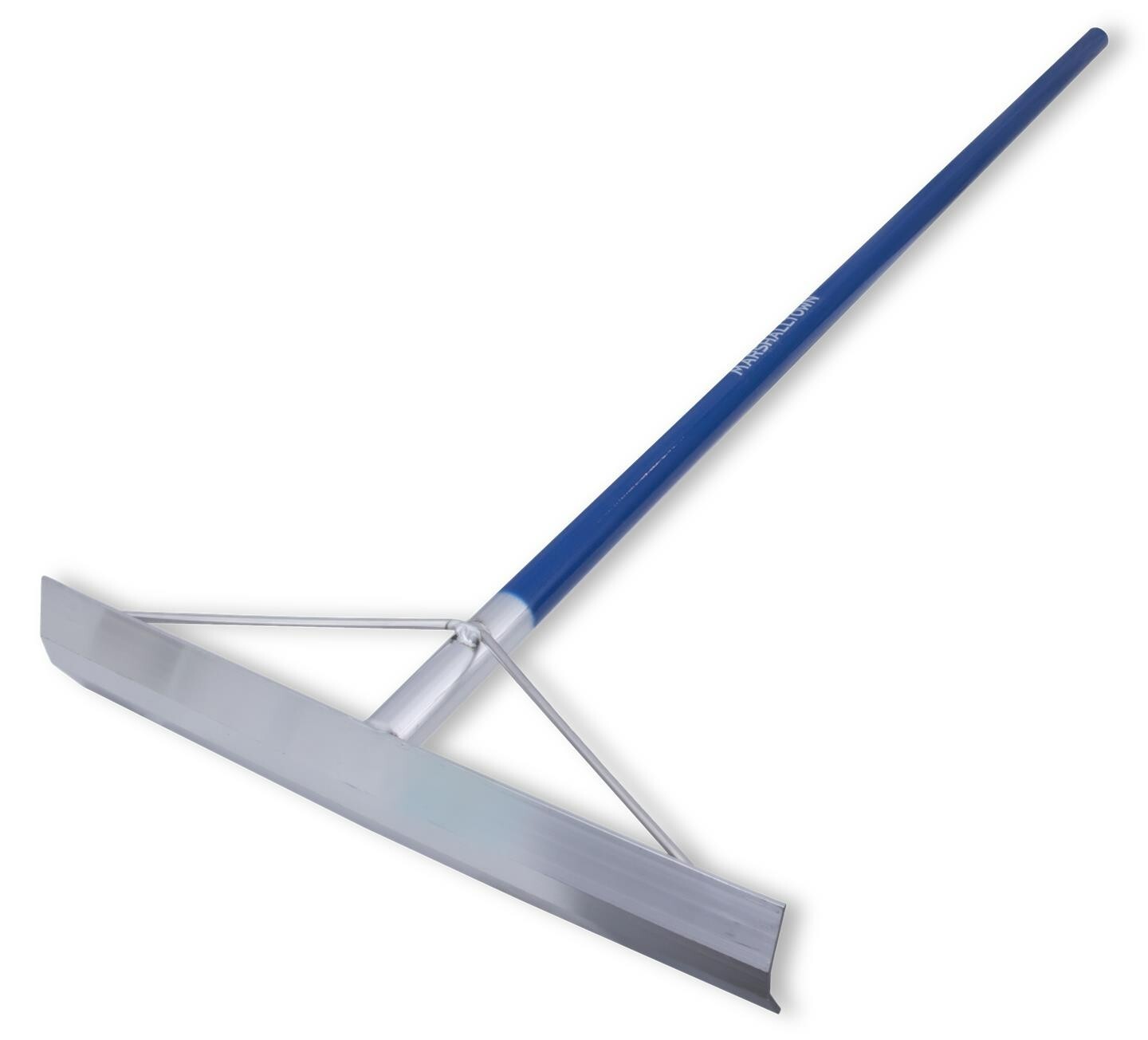 60" Concrete Round Handled Placer-Come Along-Concrete Rake-Box of 3