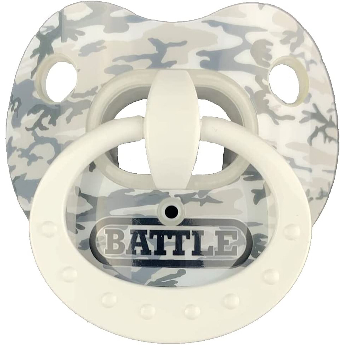 Battle Sports Binky Oxygen Chrome Lip Protector Mouthguard
