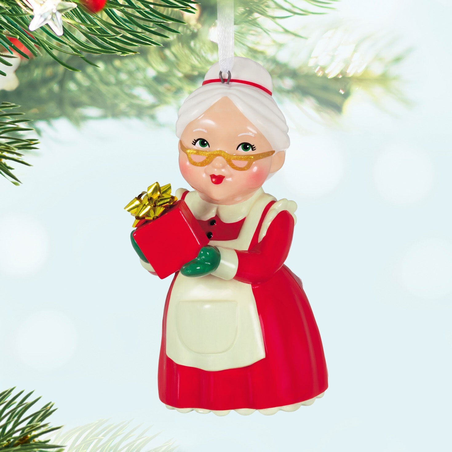 2024 Hallmark Mrs. Claus Porcelain Ornament Limited