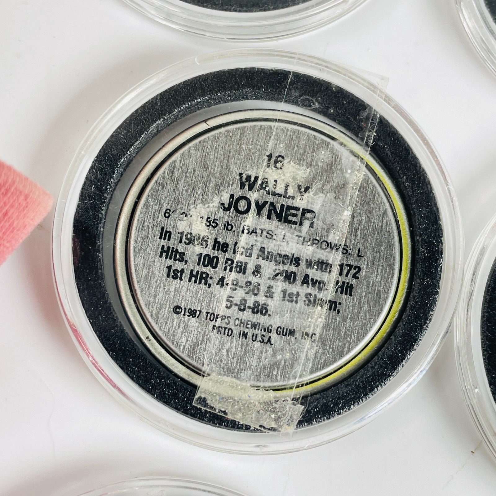 1987 Topps Baseball Coins Lot of 9 Star Players Mattingly Strawberry Puckett