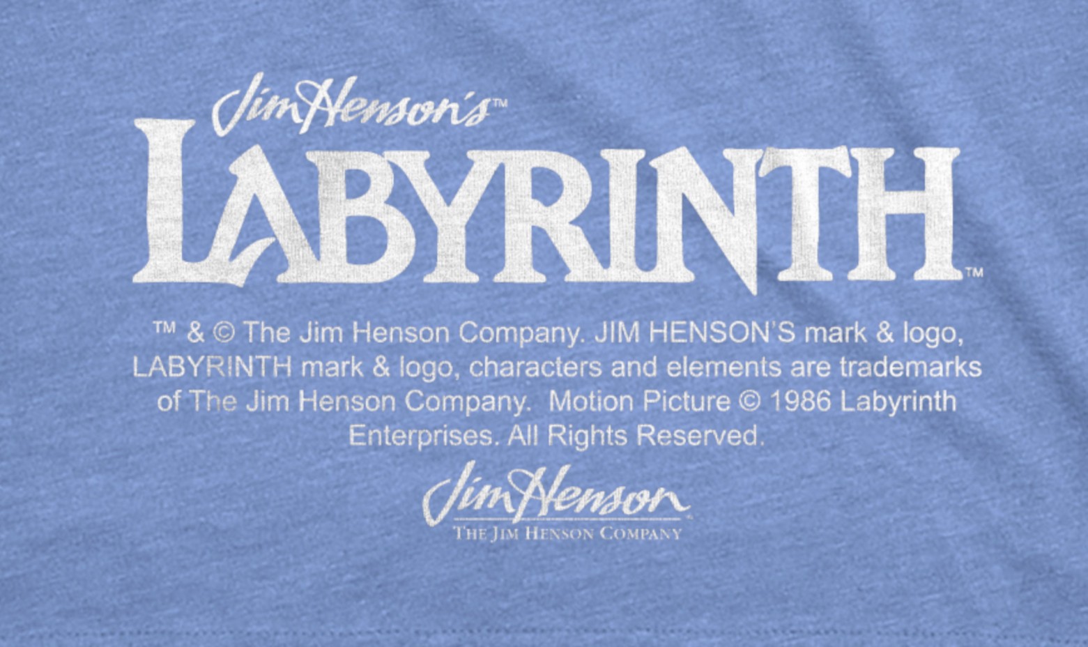 Womens Ello Tea Company Funny T Shirts Jim Henson's Labyrinth Worm Movie Tee For