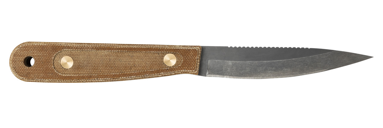 Case XX Knives RW Caper Roland Welker Tan Micarta Carbon Steel 50629 Fixed Blade