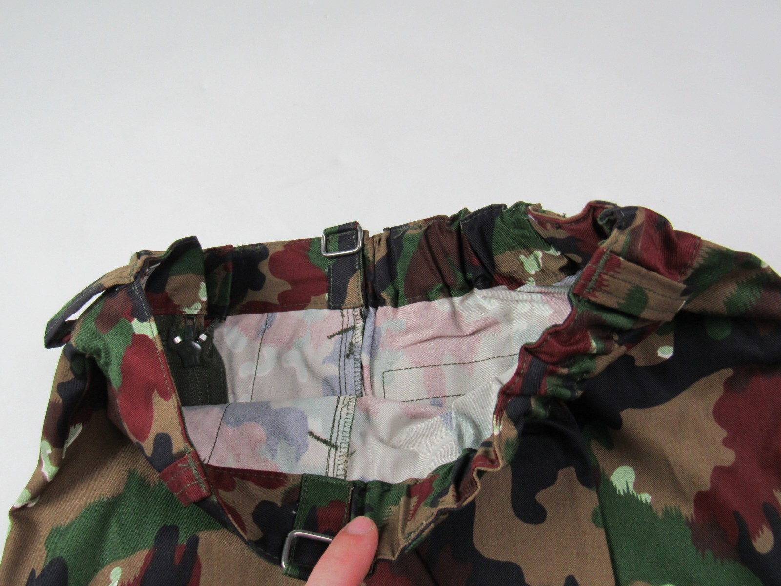 Vtg NOS New Swiss Army Alpenflage Combat Pant Camouflage Field M83 40/80 Sz S-L