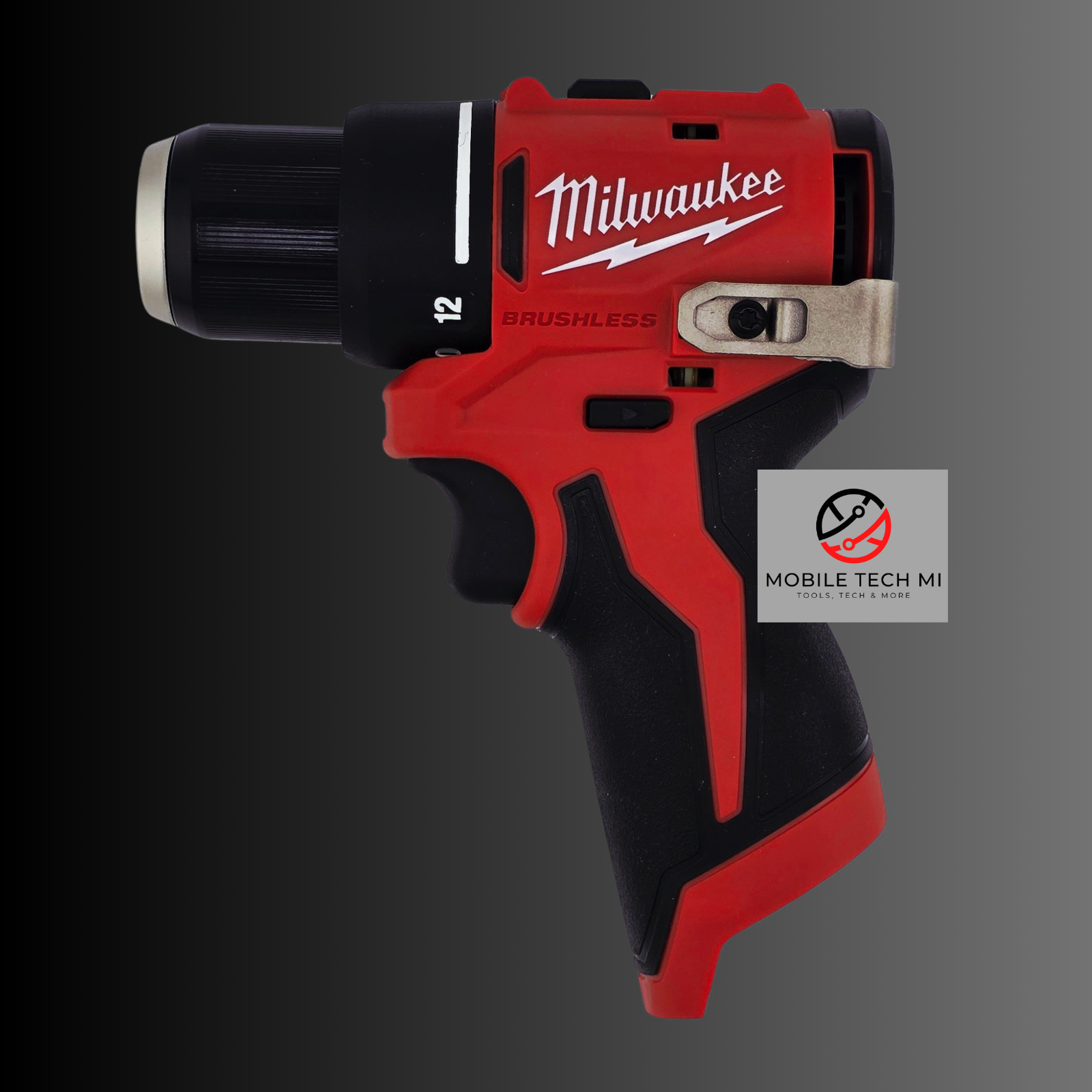 Milwaukee 3401-20 M12 12V 3/8" Subcompact Brushless Drill/Driver - Tool Only