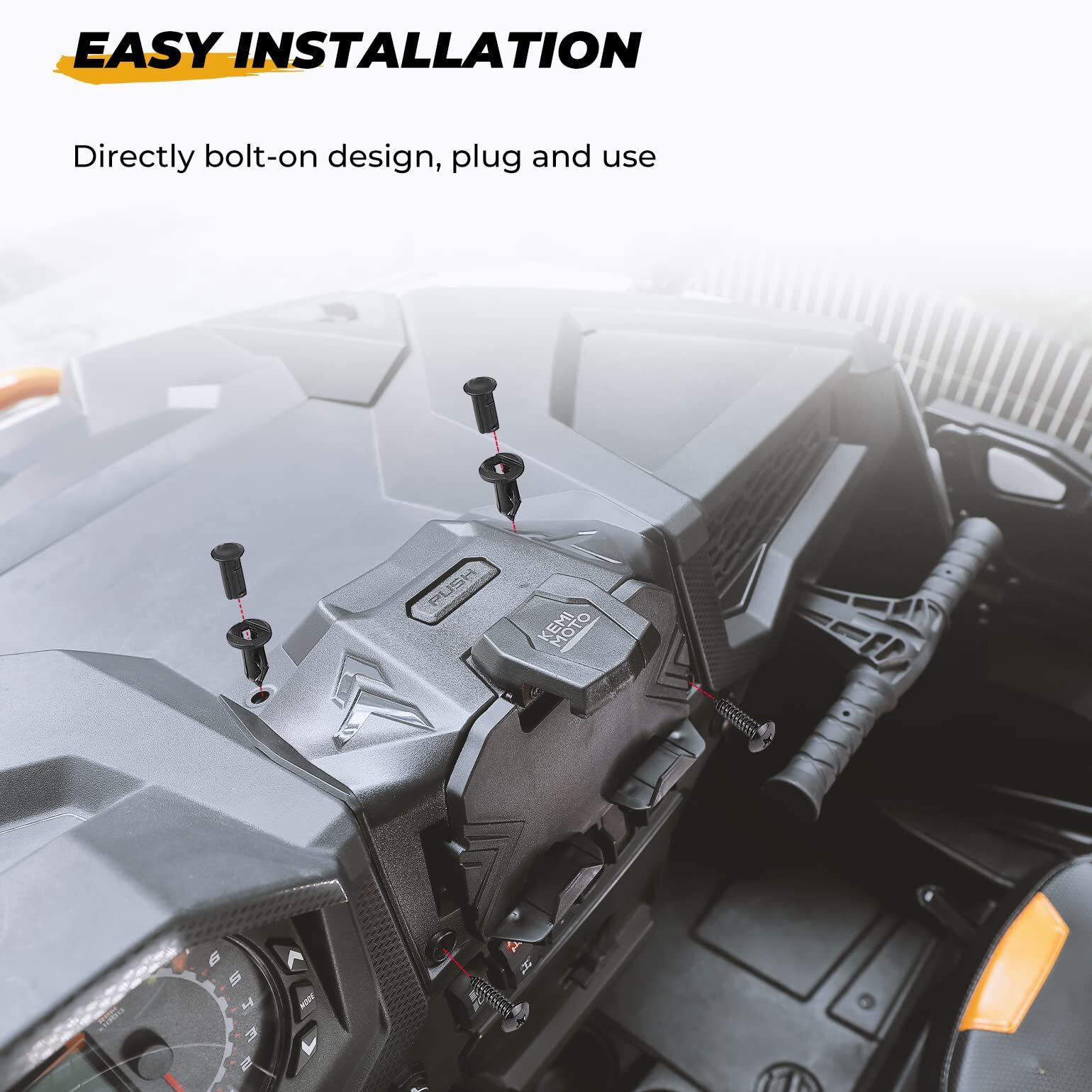 Electronic Tablet Device Holder GPS Mount for Polaris RZR XP 1000 Turbo 2019-23