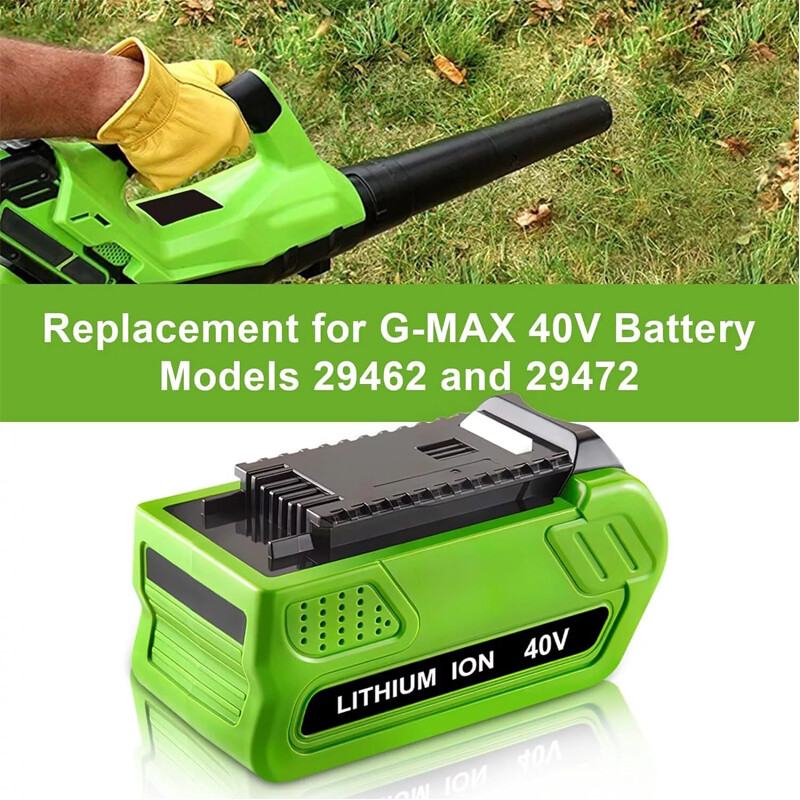 40V 8.0Ah Lithium Battery For Greenworks G-MAX 40 Volt 29472 29462 29252 20202