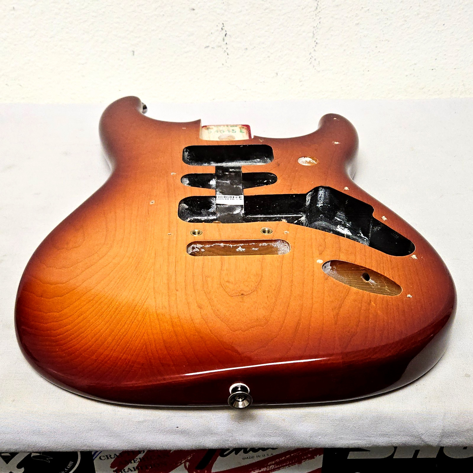 2008 Fender American Standard Strat Ash Body Sienna Sunburst - USA Stratocaster