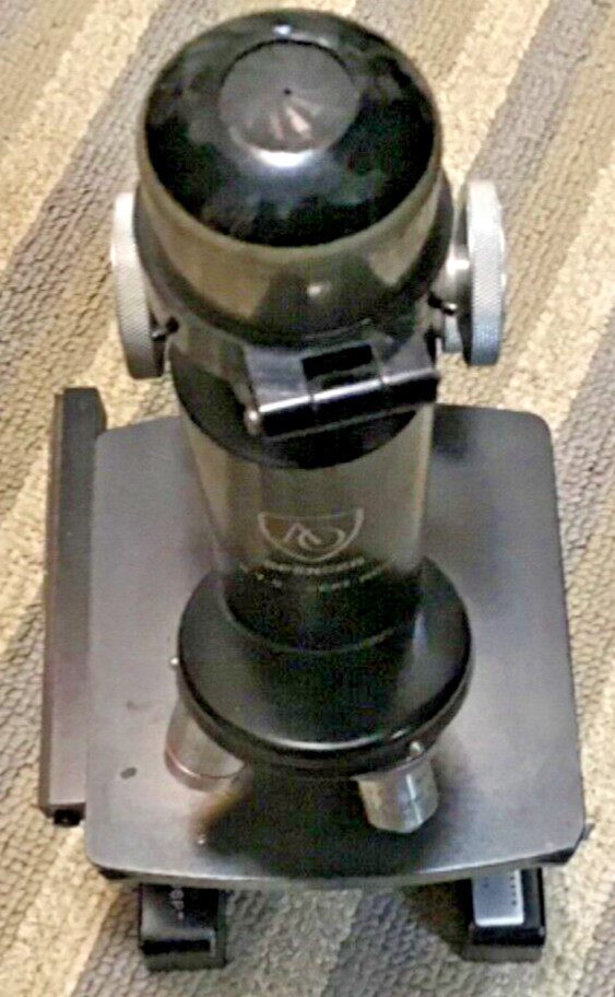 Old AO Spenser Microscope~Queens Hospital Center New York,NY~Rare Science Device