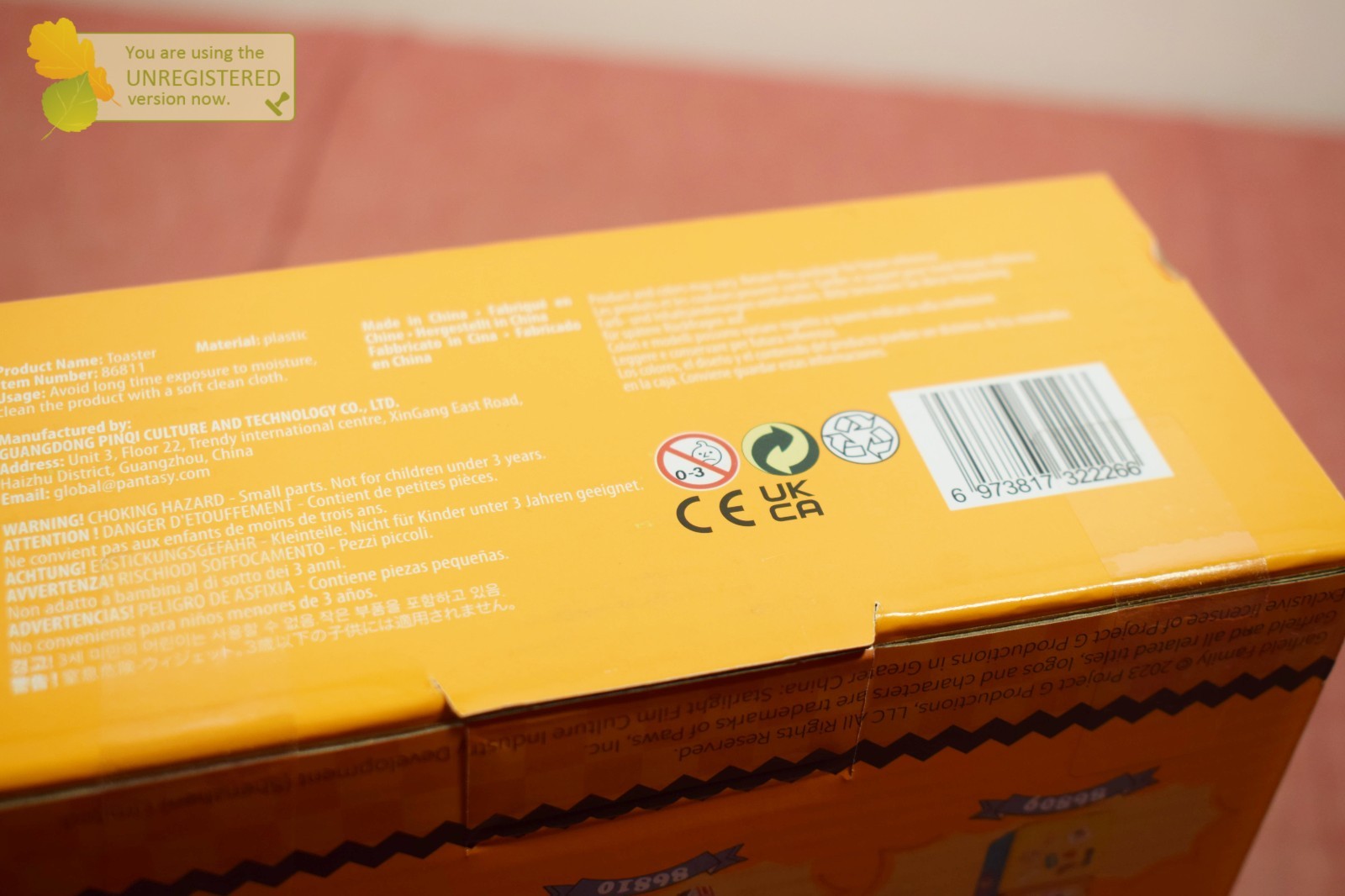 Pantasy Garfield Family Garfield Toaster Buildable Brick Block Set 86811 #