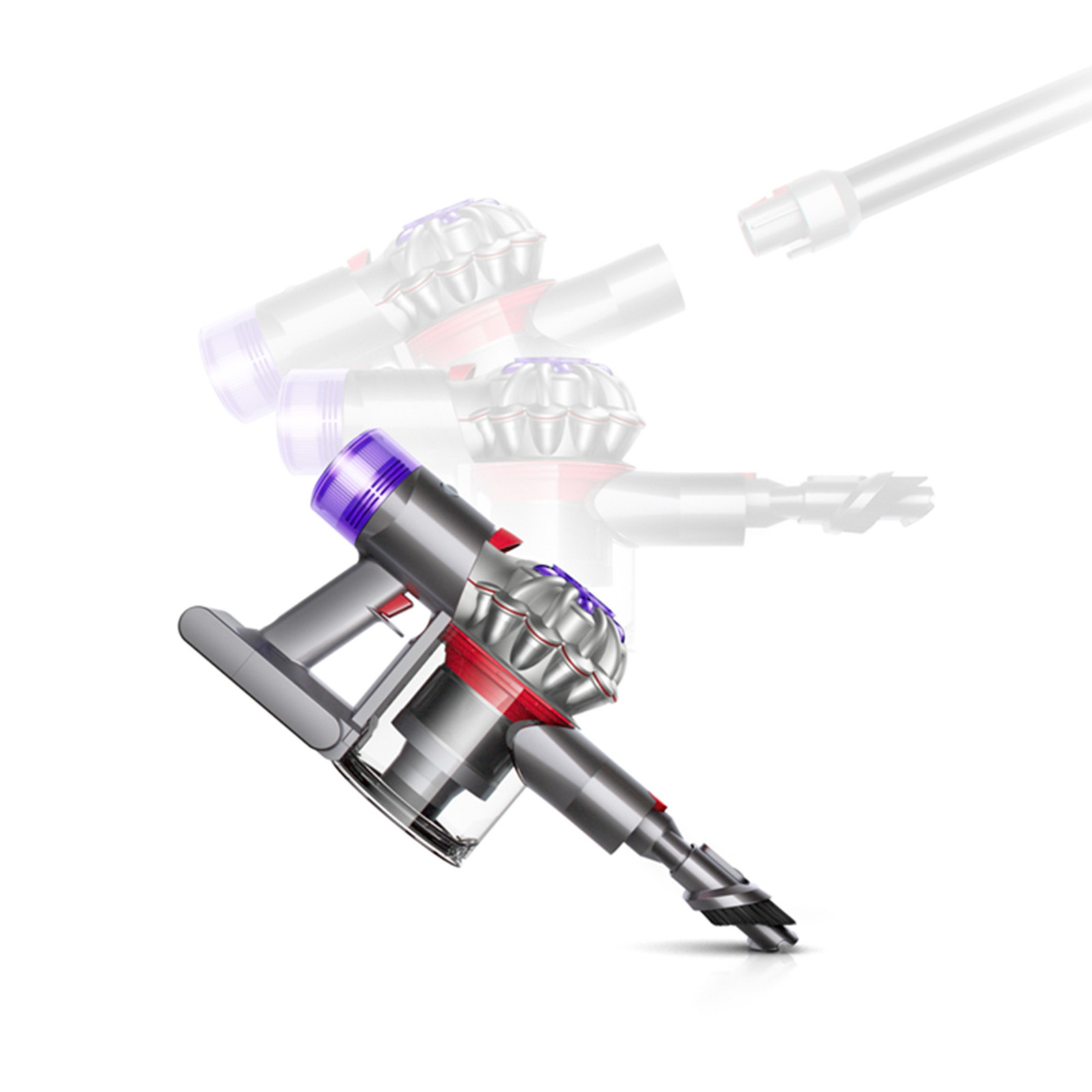 Dyson V8 Animal Extra Cordless Vacuum | Silver/Purple | Refurbished