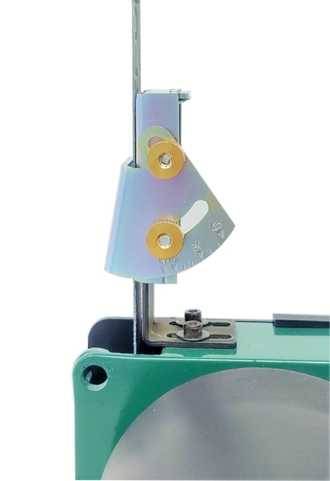 Knife Sharpening Angle Guide Attachment for 1 in. Belt Sanders Exact Angles