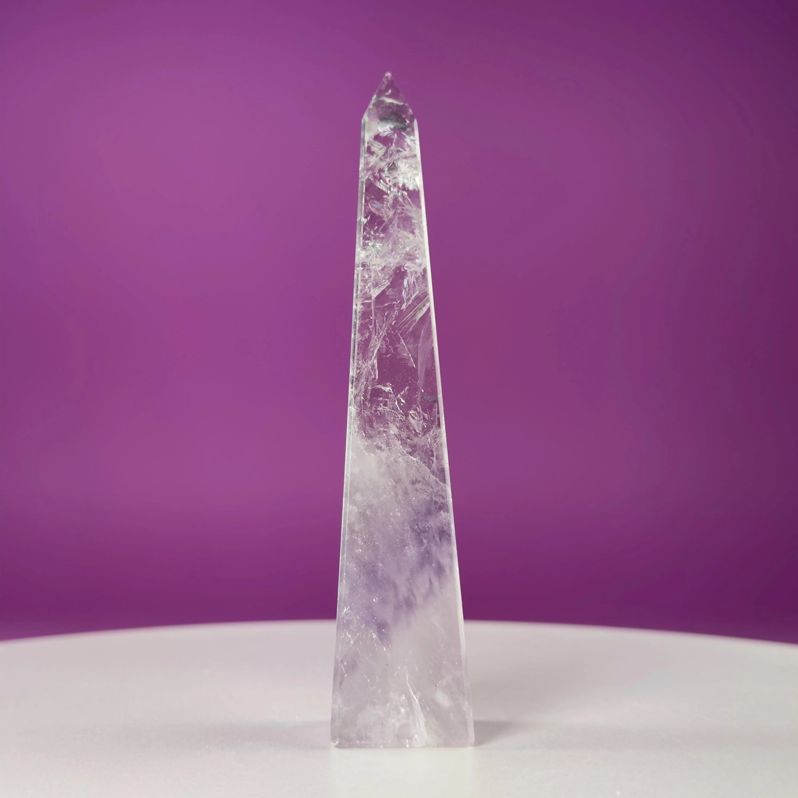 Amethyst Obelisk 118g Natural Crystal Tower Purple Amethyst Point