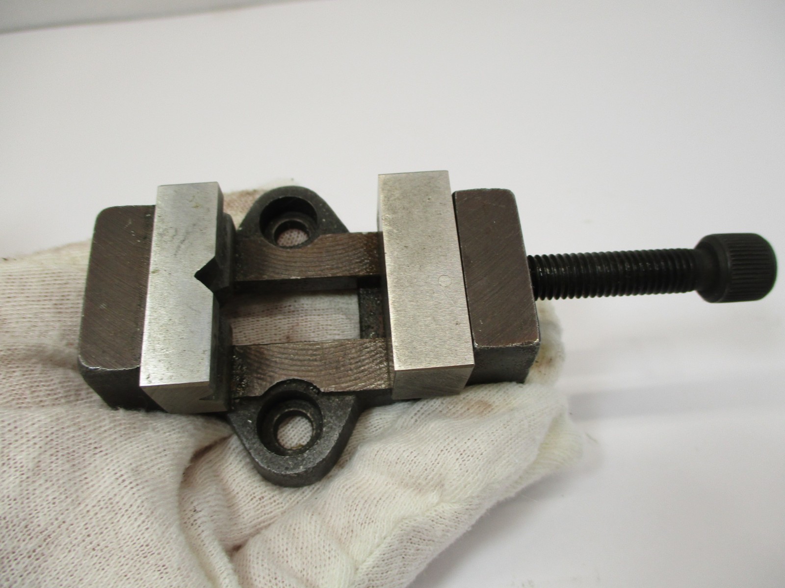 Machine VISE 1-3/8" Wide Jaws x 3" Long Opens 1" Bolts Down Emco Unimat in EC