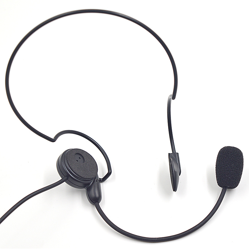 2 Pin Headset Headphone Earpiece Finger PTT for Baofeng Kenwood PUXING TYT Radio