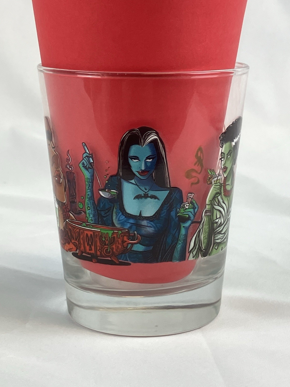 Central California Tiki Girl's Night Out Creature Mai Tai Glass 14 Oz New