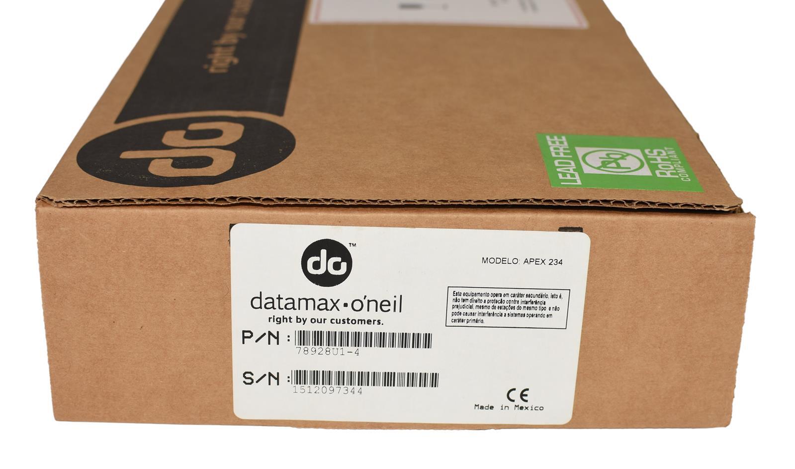Datamax-O'Neil 78928U1-4 Apex 4i 4" Mobile Printer USB/Bluetooth (New,old stock)