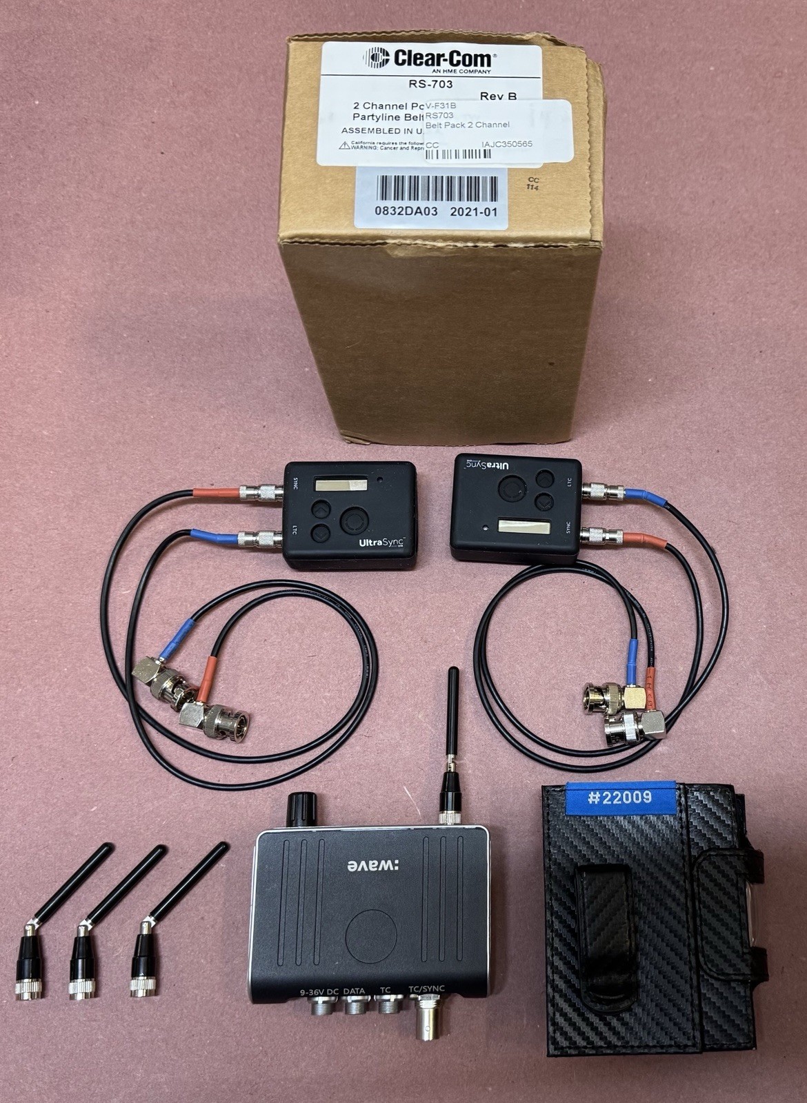 Timecode Systems :wave Video Genlock & Ultrasync USOne Wireless Generators