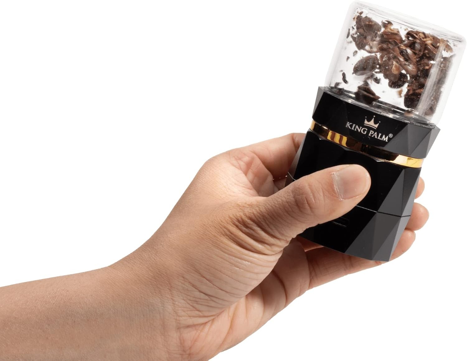 King Palm Electric Spice Grinder, USB Rechargeable Electronic Grinder Automatic