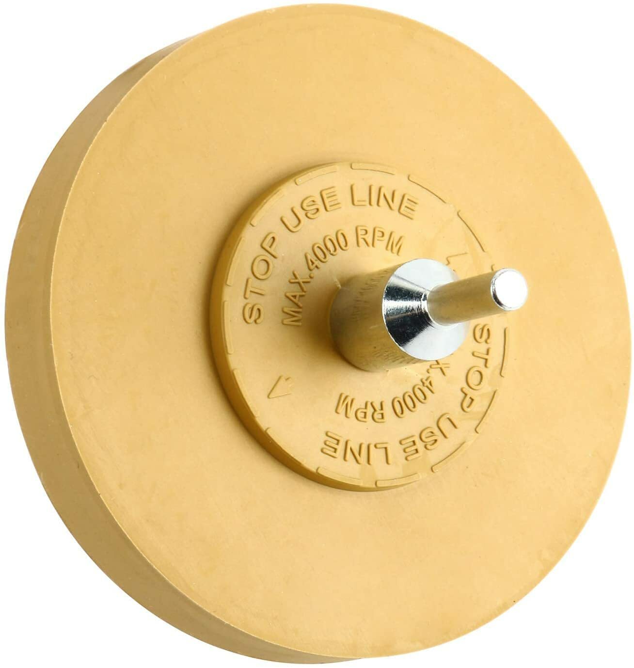 Decal Rubber Eraser Wheel Adhesive Pinstripe Sticker Remover with Drill Adapter