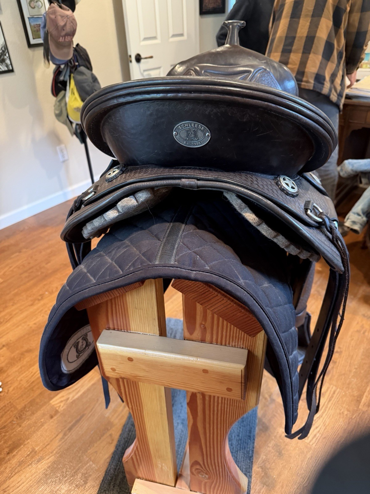 Schleese "Cadence" Western Saddle-16" In Excellent Condition