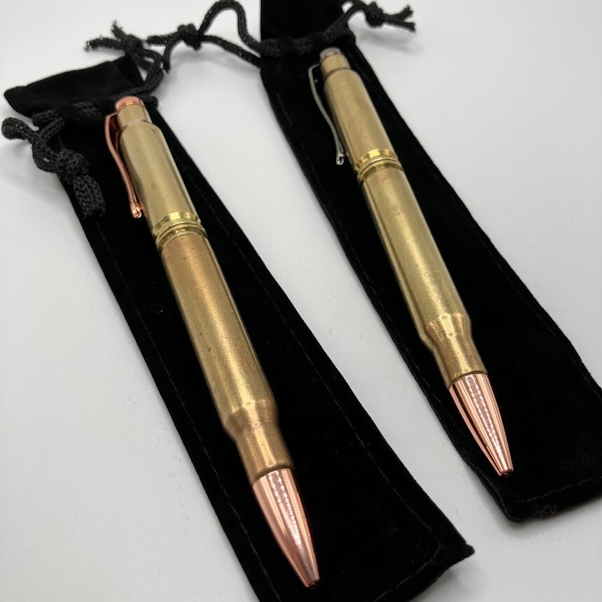 Bullet Casing Twist Pen - Made with real Bullets