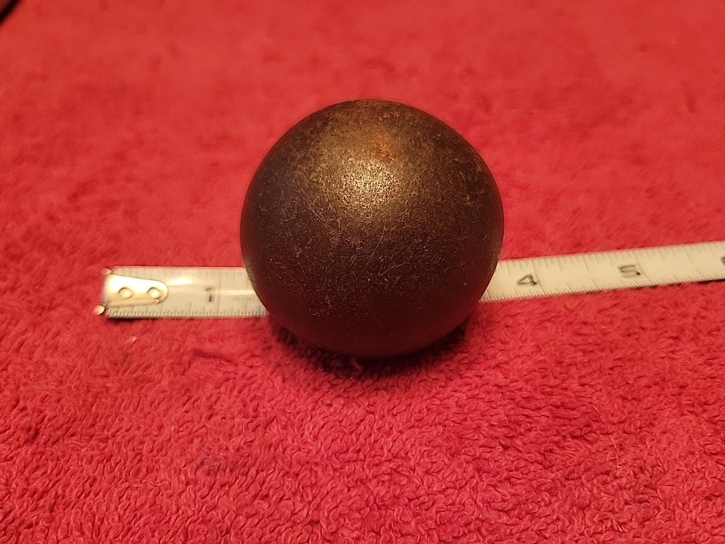 2” Civil War Grapeshot Cannonball Artillery US Army Union Confederate 1.3 Pound