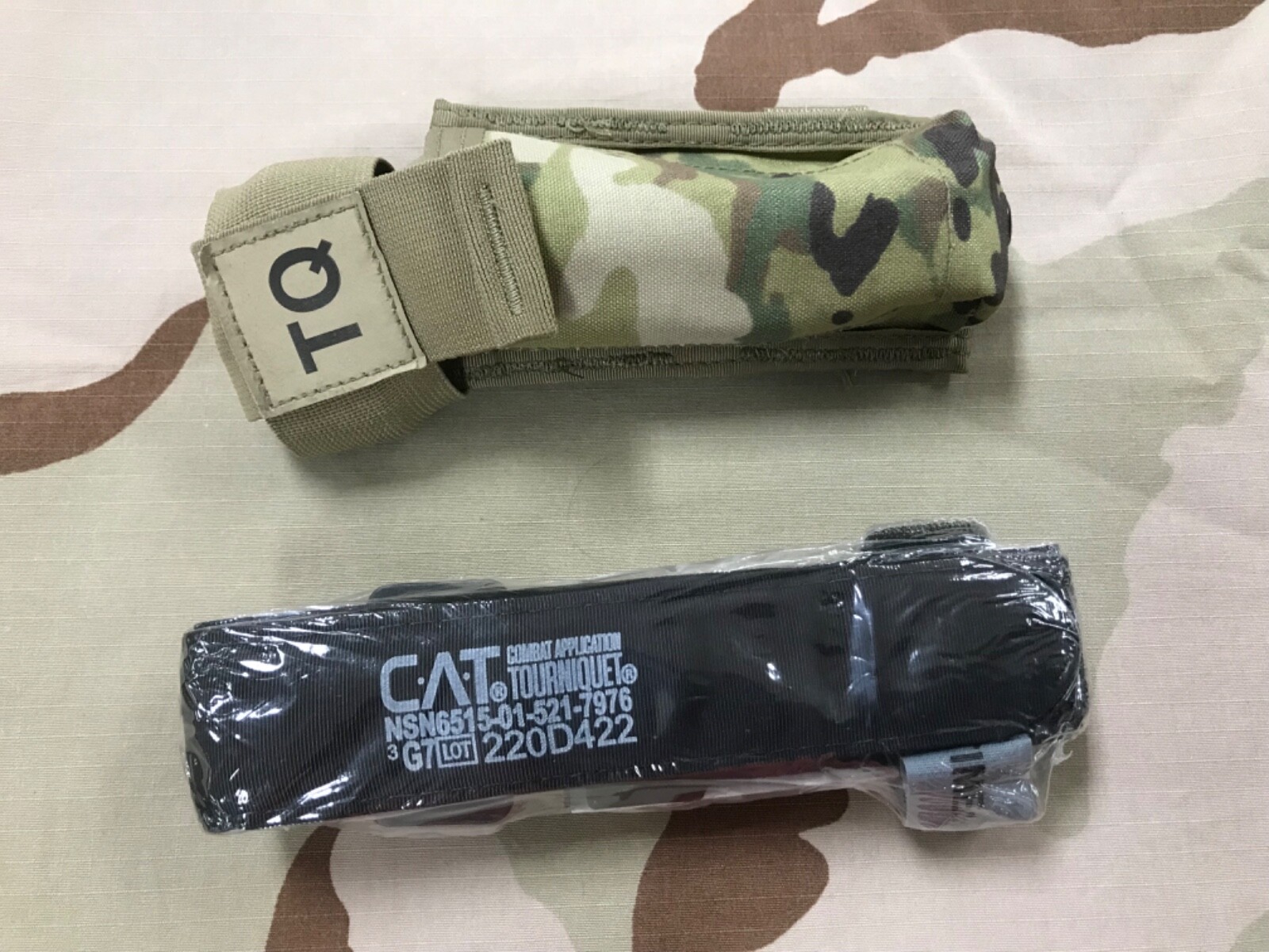 North American Rescue Combat Application Tourniquet CAT Gen 7 with OCP Pouch