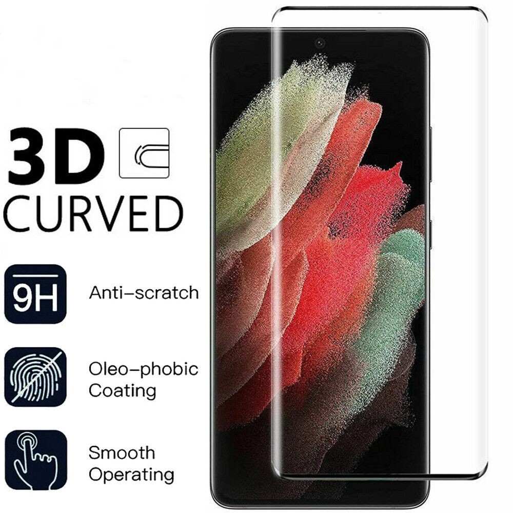 4X For Samsung Galaxy S25 S24 S23 S22 S21 S20+ Screen Protector Tempered Glass