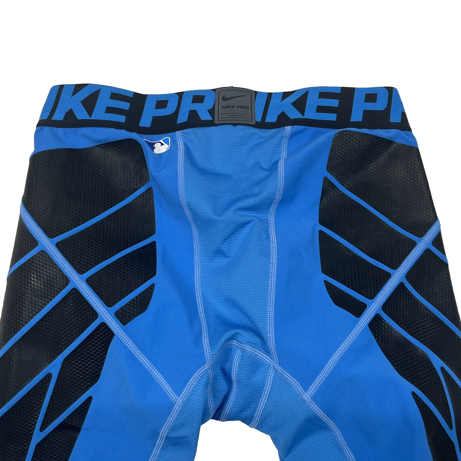 Nike Pro Hyperstrong 3/4 Pants Baseball Compression Sliding Men's Large Blue NEW