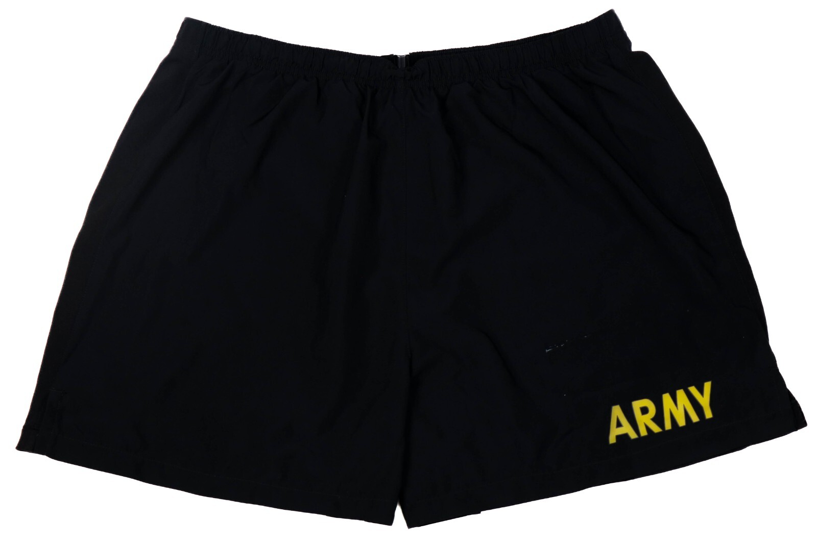 MEDIUM - Men's APFU Shorts Army Black and Gold PT Physical Fitness Shorts Trunks