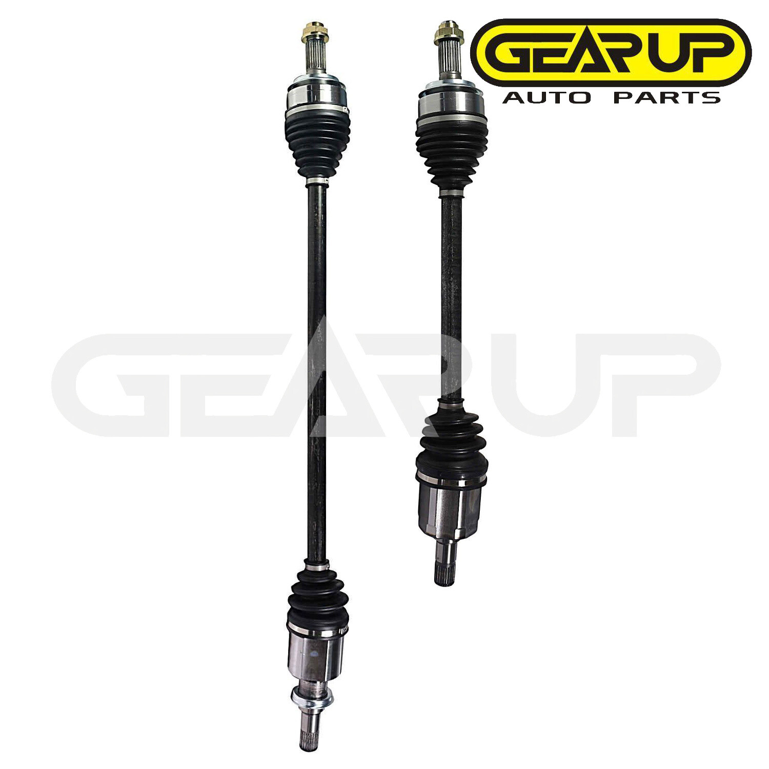 Front Pair CV Axle Joint Shaft Assembly for Honda Civic Auto CVT Trans 2016-2021