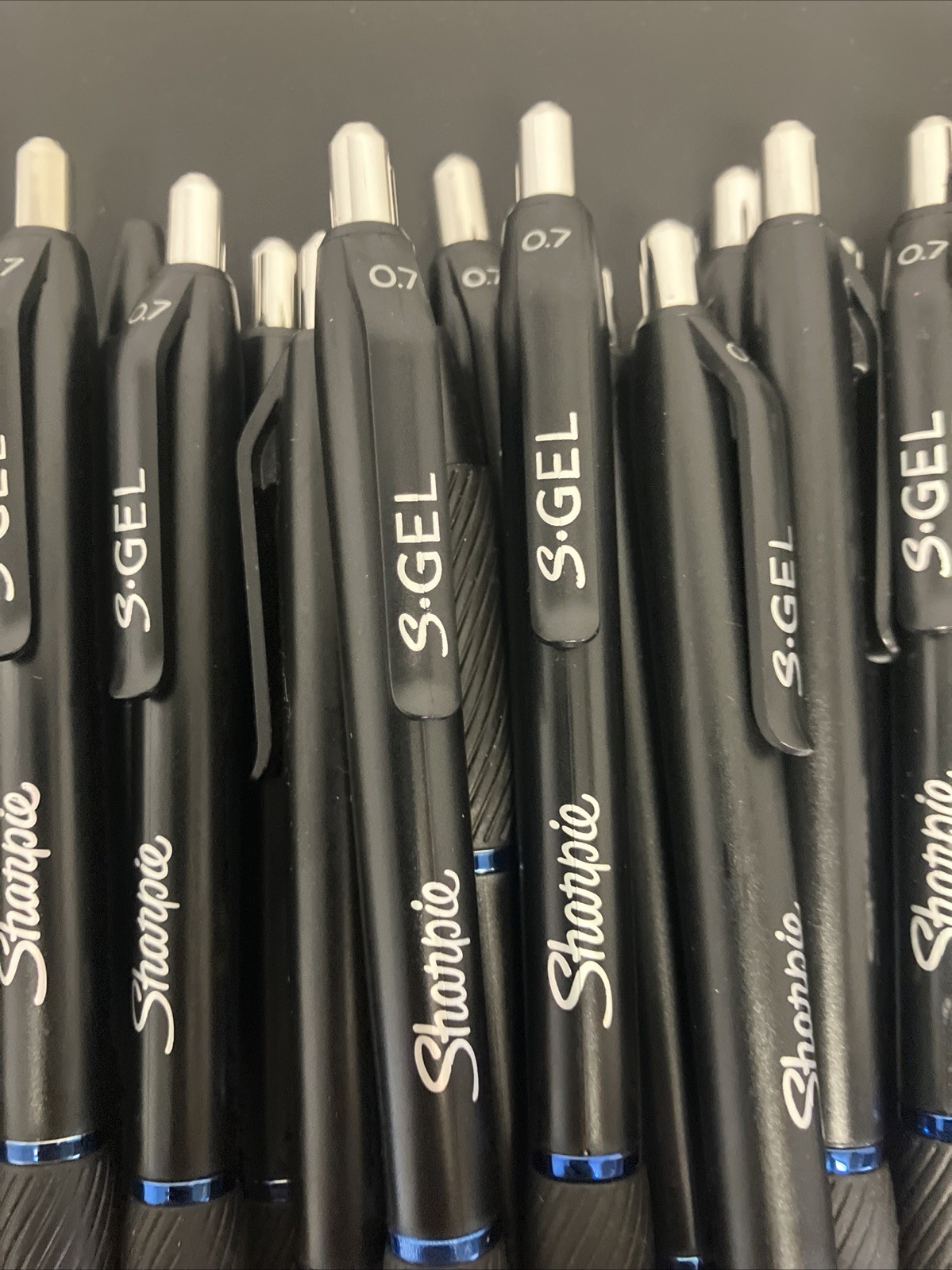 24 SHARPIE S GEL BLUE INK COLOR 0.7MM MEDIUM PENS 2096152 NEWELL BEST PRICE