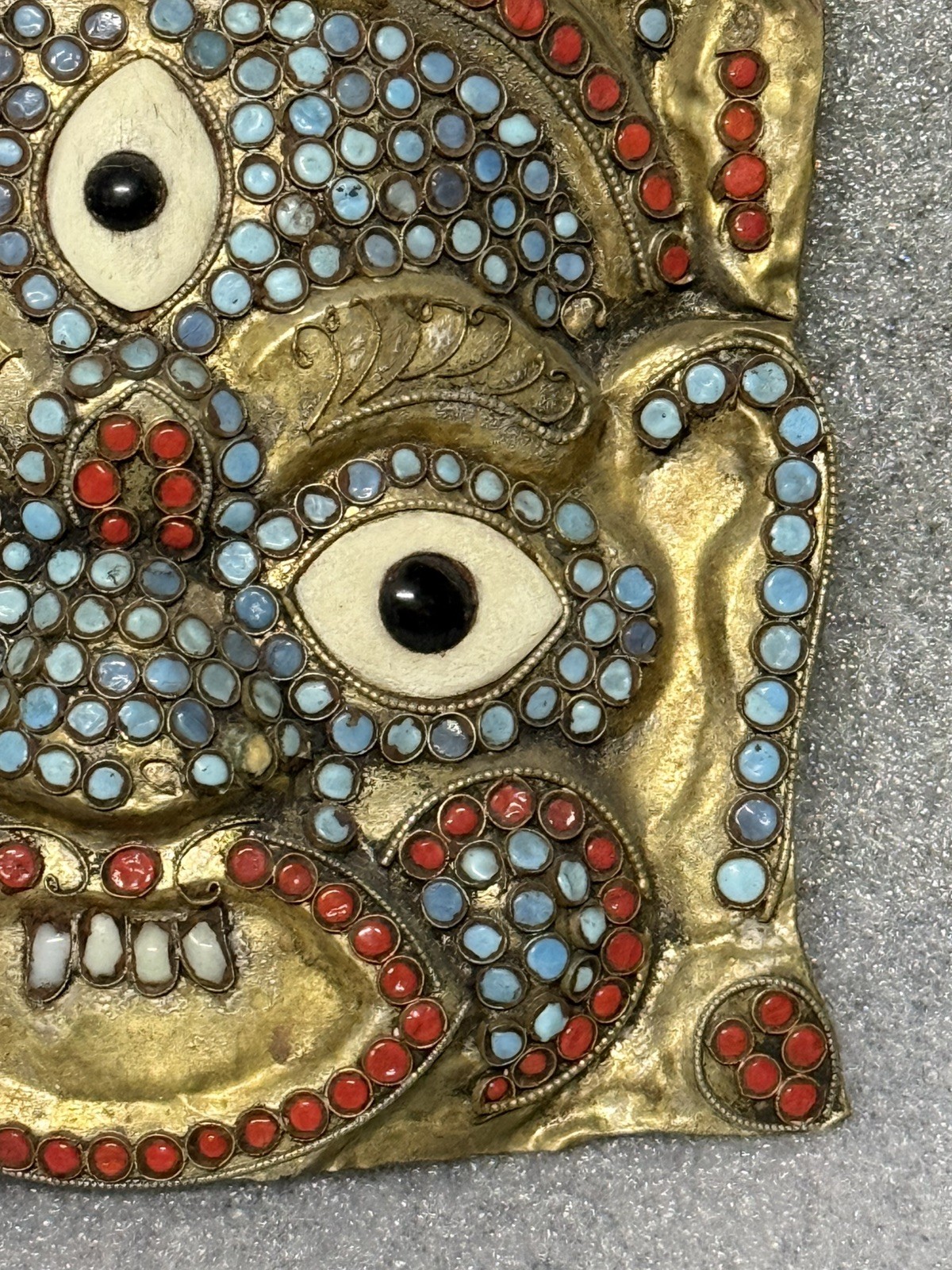 Tibetan Nepalese Mahakala Third eye Wall Hanging Mask
